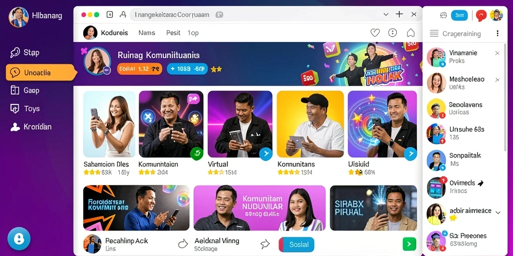 Grafis menakjubkan di setiap permainan.
