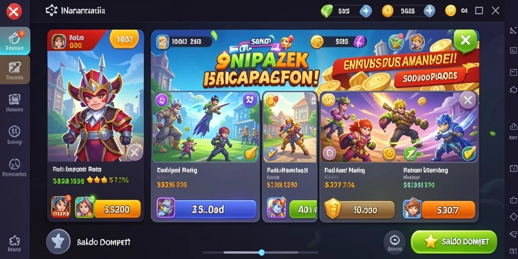 Pengalaman bermain yang cepat dan menyenangkan.