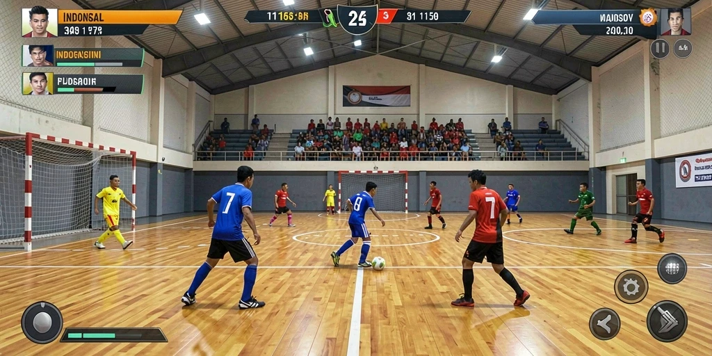 Sebagian dari karakter yang bisa dimainkan dalam QTGAME.