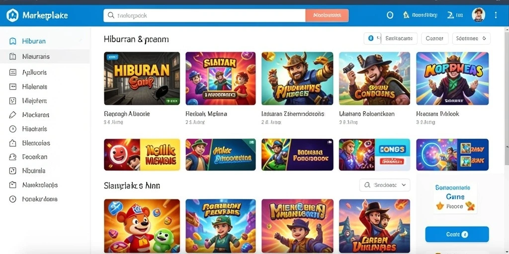 Bertarung melawan monster dengan grafik yang menakjubkan.